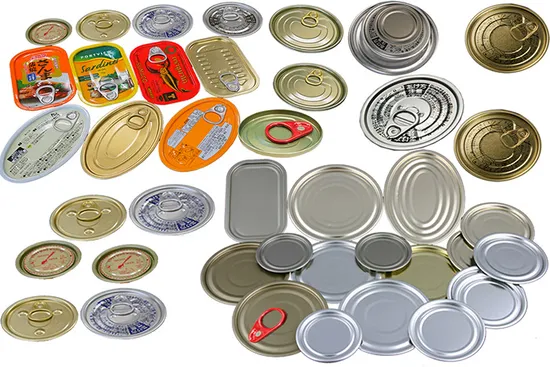 Extremidades abertas fáceis de folha de flandres ETP/ TFS